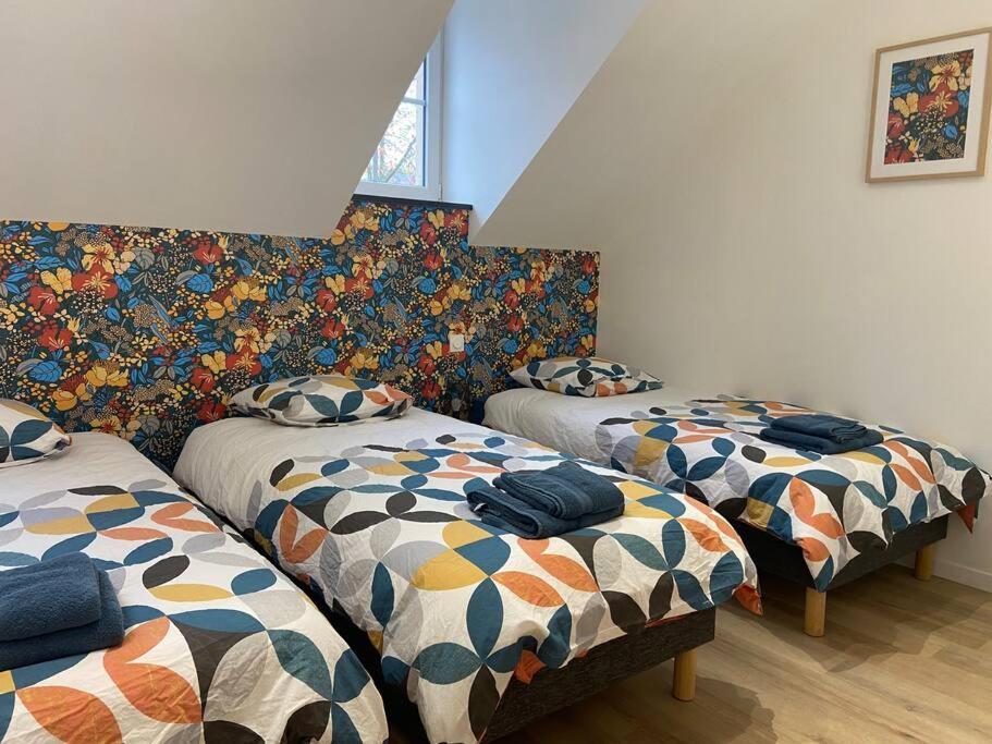 Les Prunelles Maison De Village De 4 A 8 Personnes Précigné Dış mekan fotoğraf